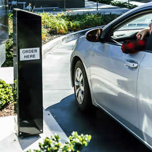 Drive-Thru Concrete Cleaning